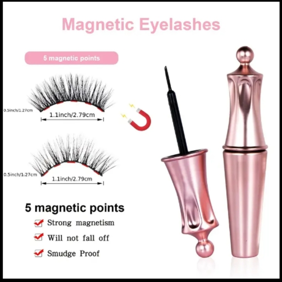 🌞NIB Eyelashes- Magnetic Reusable - Picture 10 of 10